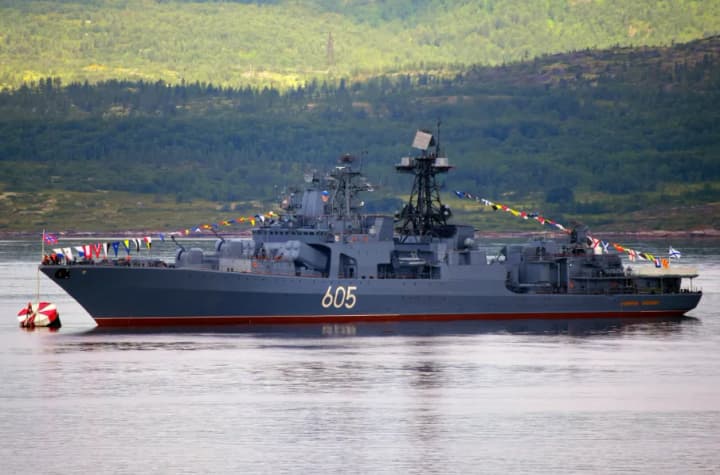 Russia is returning warships to the Mediterranean Sea after NATO said that its fleet was absent from the area
