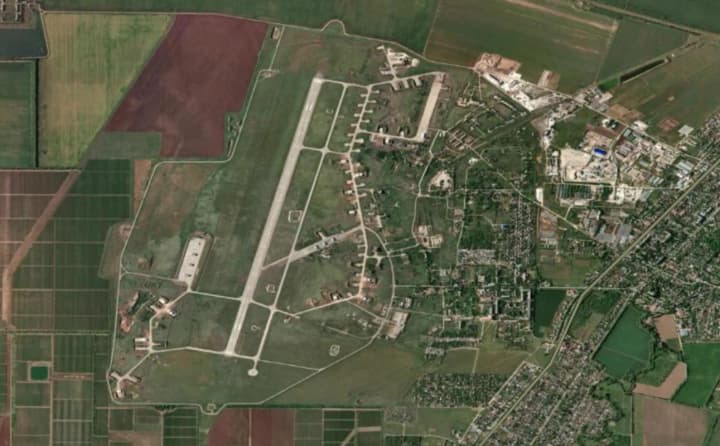 Fires were recorded at the "Hvardiiske" airfield in occupied Crimea