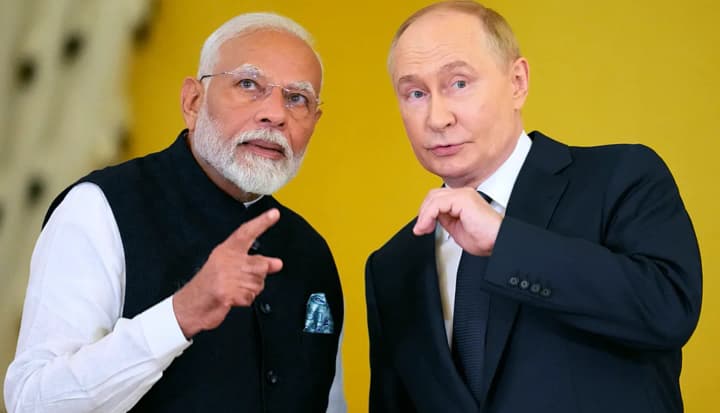 During the meeting, Modi urged Putin to stop the war against Ukraine "for the sake of humanity"