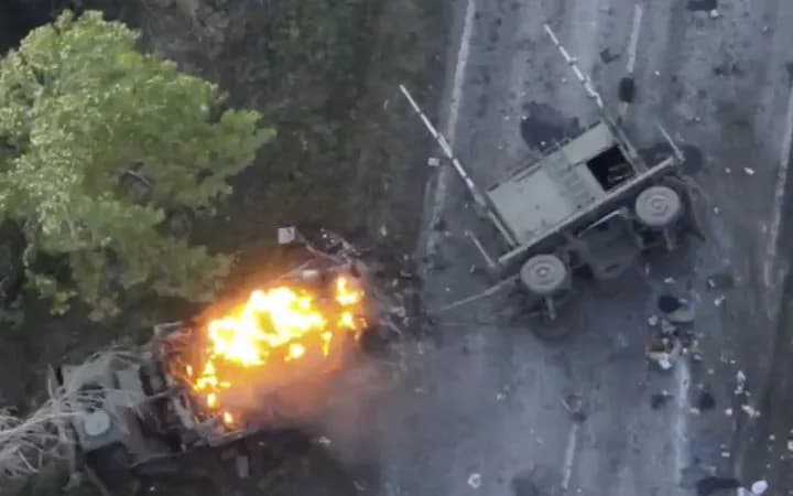 The Defense Forces struck the launch sites of attack UAVs and Russian command posts in the temporarily occupied territories