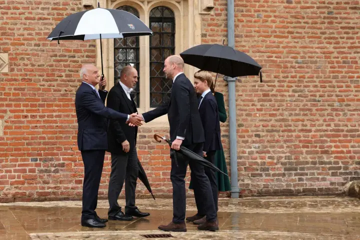 British Prince George has arrived to study at Eton College