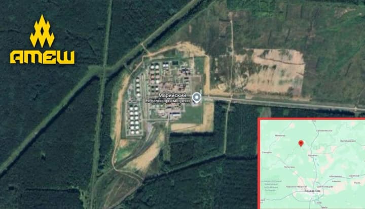 "АТЕШ" провів розвідку одного з ключових НПЗ у росії, дані передали Силам оборони
