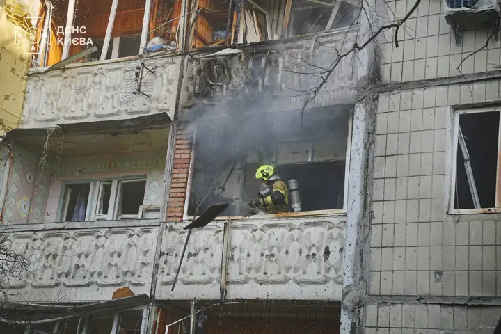 Mass drone attack on Kyiv: number of injured rises to 14