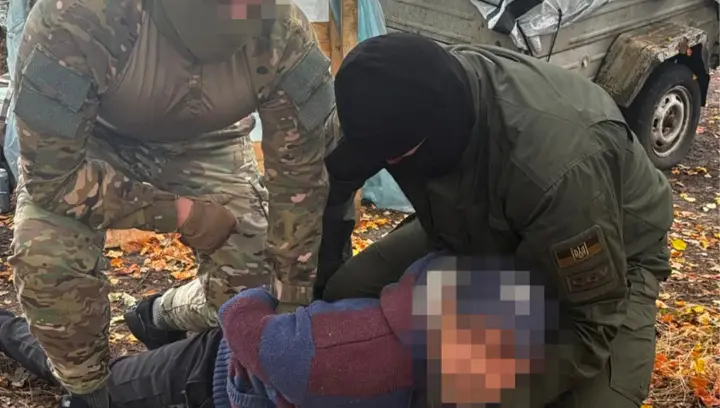 На Харківщині затримано агента рф, який наводив удари на артилерію ЗСУ