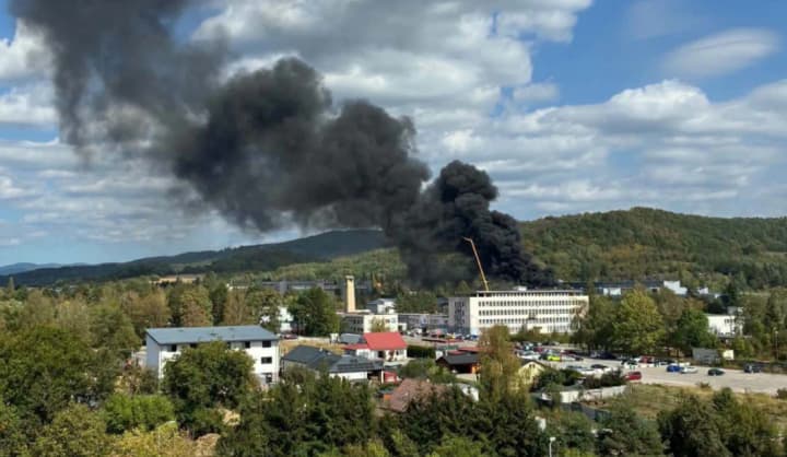 A defense company producing shells for Ukraine has caught fire for the second time in a week in Europe