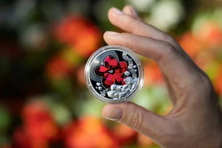 A unique mintage of "Chervona Ruta" coins was struck in Ukraine: what is depicted on them