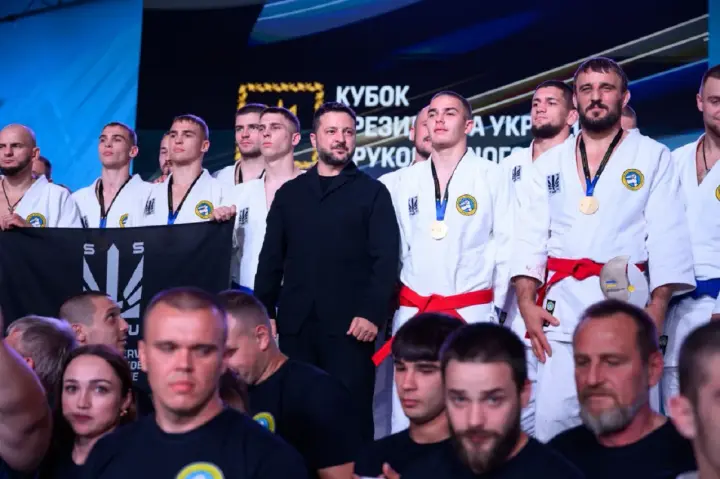 Зеленський заснував щорічний Кубок Президента України з рукопашного бою