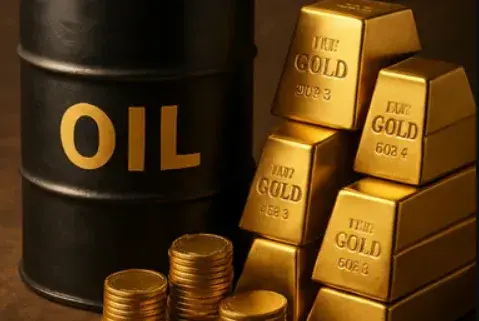 Gold rose to $4,360 an ounce after oil fell more than 9% over four days