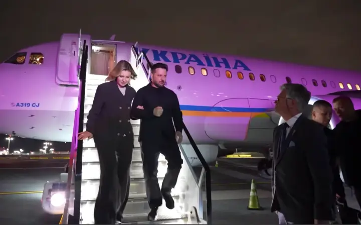 Zelenskyy arrived in New York for the UN General Assembly; a meeting with Trump and the signing of the Drone Deal are scheduled