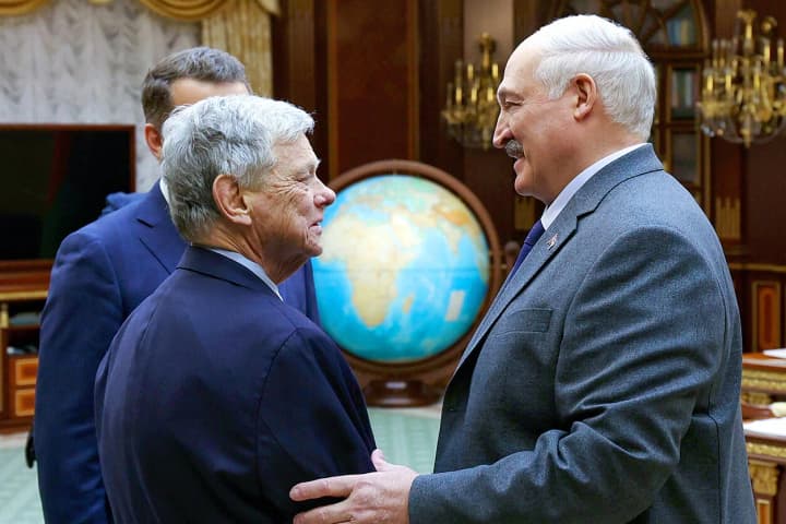 Trump's special envoy said he has "good relations" with Lukashenko and held talks on sanctions