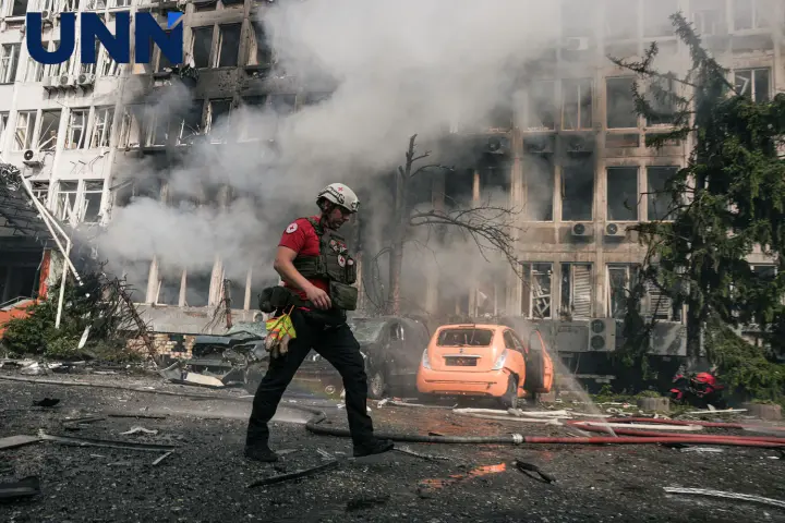 The enemy attack on Kyiv continues - the number of casualties has risen to 43, and a drone fell on the grounds of an educational institution