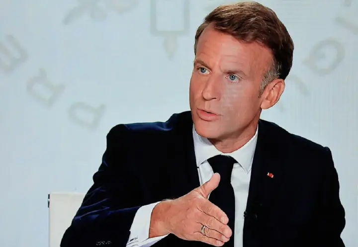 Macron denied the CIA's warning about a possible Russian drone attack on France
