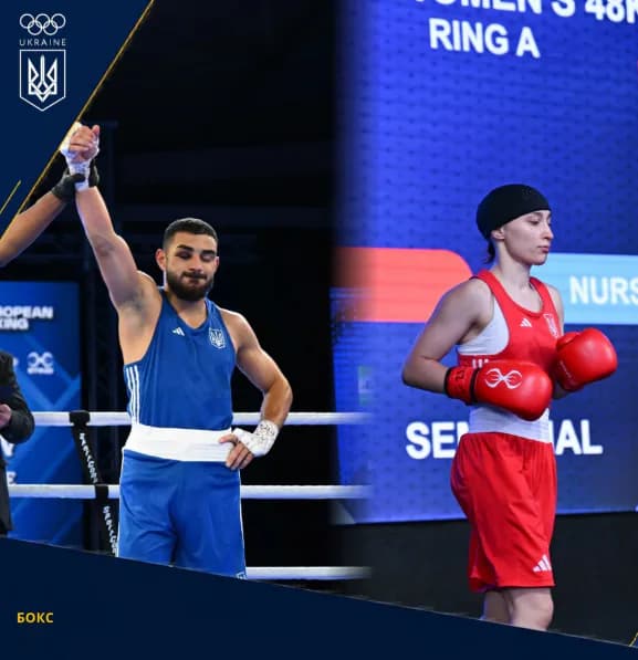 Ukrainian boxers Aliiev and Okhota won gold and silver at the European Championships