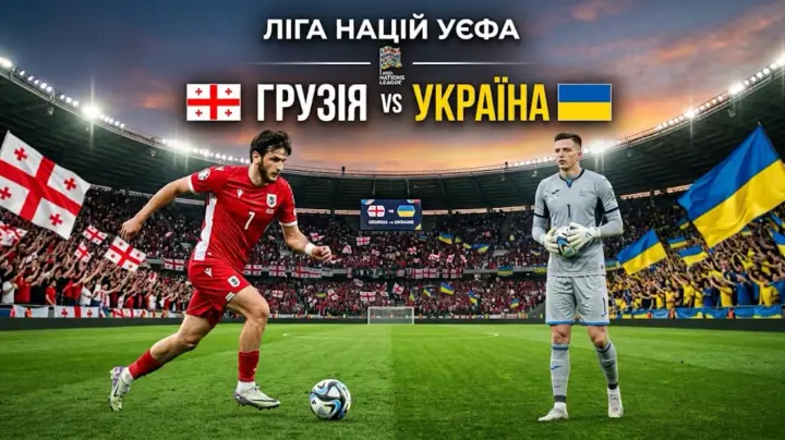 Nations League: Georgia-Ukraine — where and when to watch the match