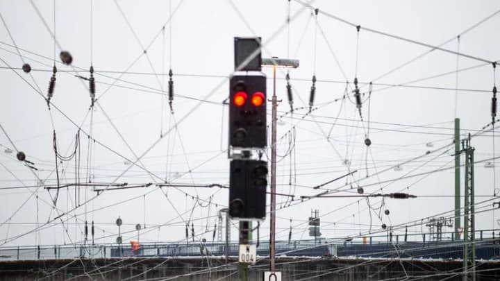 In Germany, the routes of around 300 trains were disrupted due to the theft of railway cables