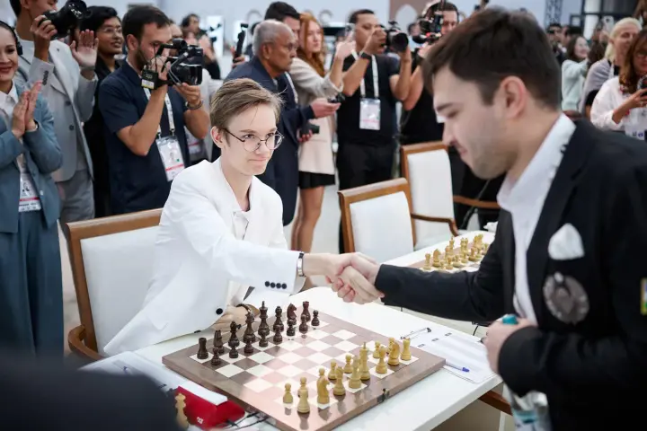17-річний Ігор Самуненков виграв золото шахової Олімпіади на четвертій дошці