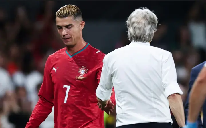 My conscience is absolutely clear: Portugal coach Jesus comments on Ronaldo's walkout