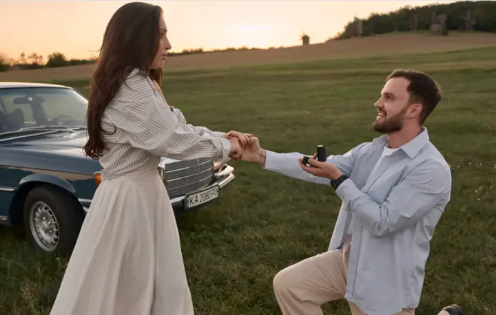 SKYLERR said “yes” to Yevhen Pronin and shared a photo from their engagement
