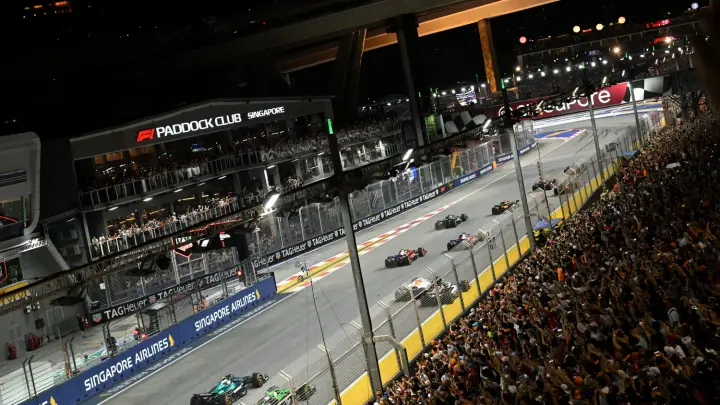 F-1: Singapore Grand Prix — sprint history, race schedule