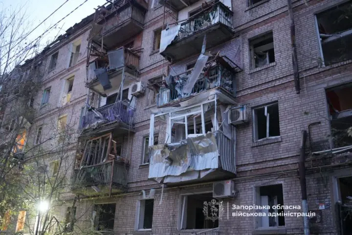 росіяни завдали 6 ударів по Запоріжжю – загинув чоловік, серед поранених дитина, пошкоджено заклад освіти