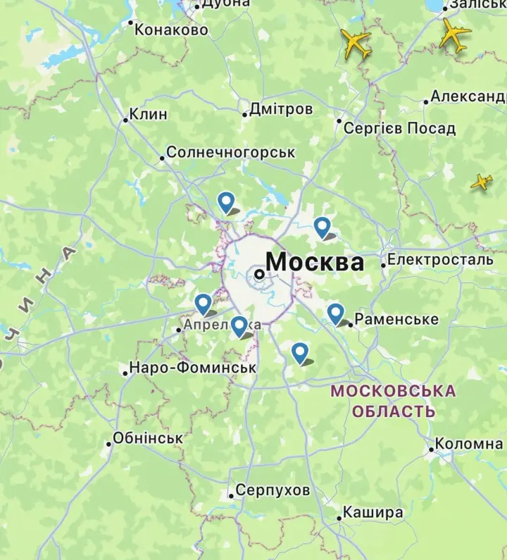 Moscow and the region are under attack by drones and balloons; more than 370 flights have been delayed at airports