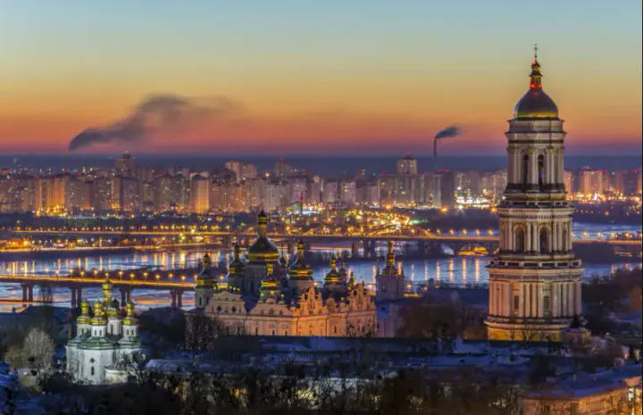 In four districts of Kyiv, power was cut and electric public transport stopped operating after the Russian attack