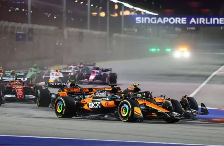 The Singapore Grand Prix nearly broke its attendance record despite dangerous air pollution