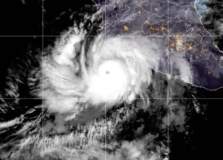 A catastrophic Category 4 hurricane is bearing down on Mexico, with winds reaching 240 km/h