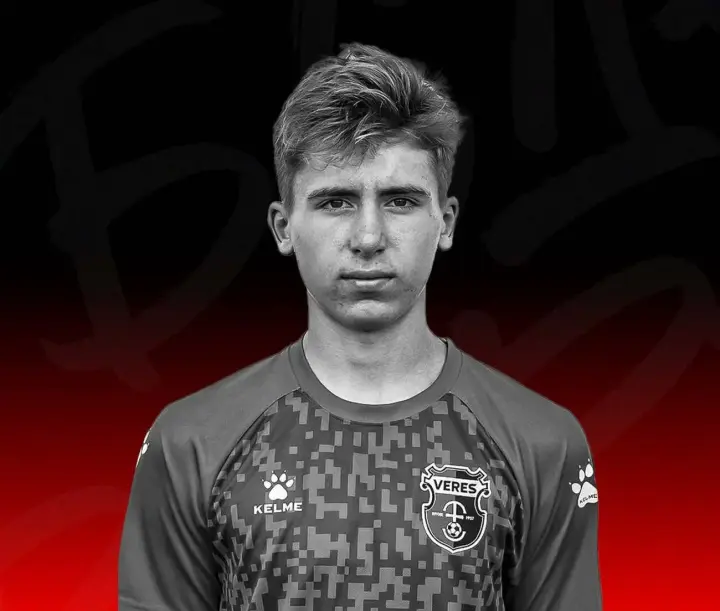 Veres academy graduate Oleksandr Petrovskyi has died at the age of 18