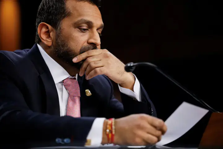 The FBI denied reports that Kash Patel had traveled to Russia