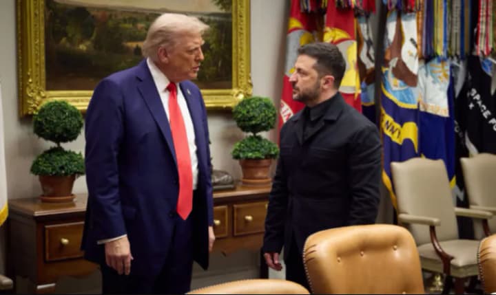 Trump once again made Zelenskyy the scapegoat and blamed him for rising oil prices because of attacks on Russian oil refineries