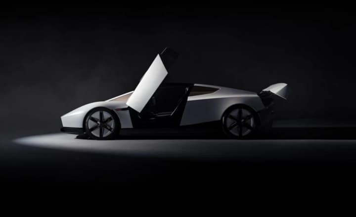 Tesla unveiled a flying Roadster that accelerates to 100 km/h in 0.81 seconds