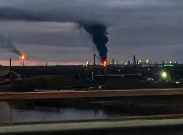 OSINT-аналитики показали вероятное место удара и пожара на заводе «Газпрома» под Сургутом