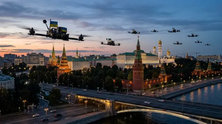 Москву ночью атаковали более 140 беспилотников — в российской столице ограничивали работу аэропортов
