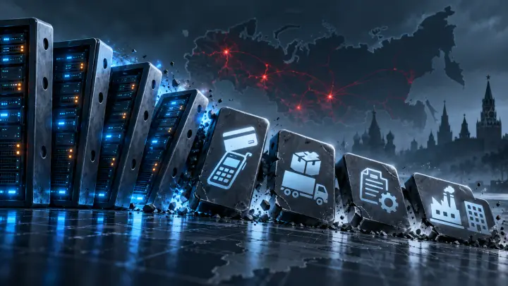 The Domino Effect: How Strikes on Data Centers Paralyze Russian Businesses