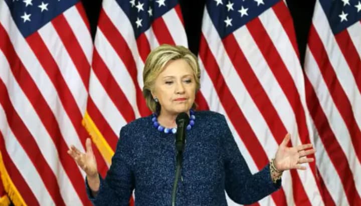 Clinton called Trump a "Putin puppet" and suggested that the Kremlin has compromising material on him related to the Epstein case