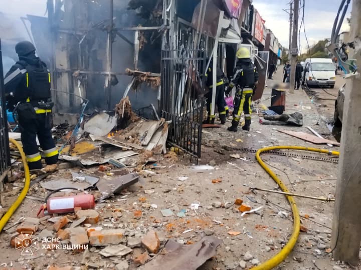Russian missile strike on a market in Lozova: number of casualties rises sharply