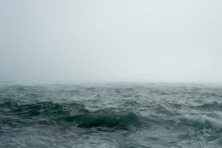 In Spain, a large wave struck a journalist during a live broadcast
