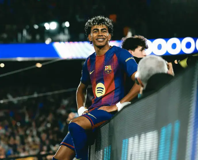Lamine Yamal has been named the best young player in the world for the third time