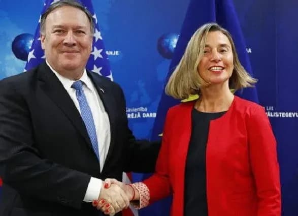 federika-mogerini-i-pompeo-obgovorili-situatsiyu-v-venesueli