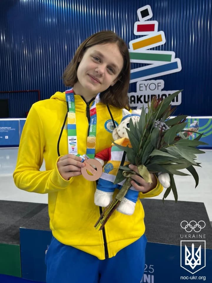 ukrainian-athlete-wins-third-medal-at-the-2025-uefa-short-track-championships