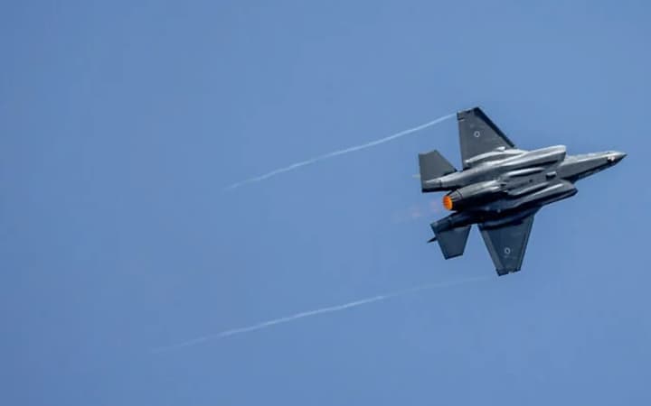 israels-f-35-shot-down-a-russian-made-iranian-plane-over-tehran-for-the-first-time-having-fired-5000-shells-since-the-start-of-the-campaign