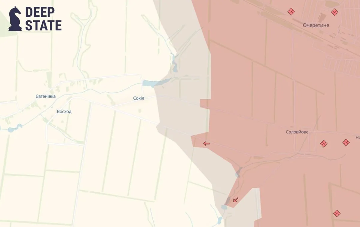Россияне пытаются захватить Сокол в Донецкой области - DeepState | УНН