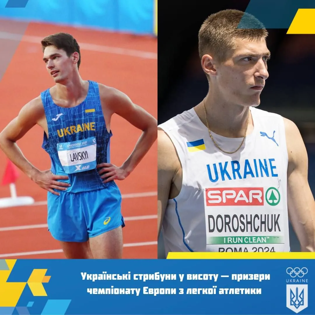 Украинские прыгуны в высоту завоевали серебро и бронзу на чемпионате Европы  по легкой атлетике | УНН