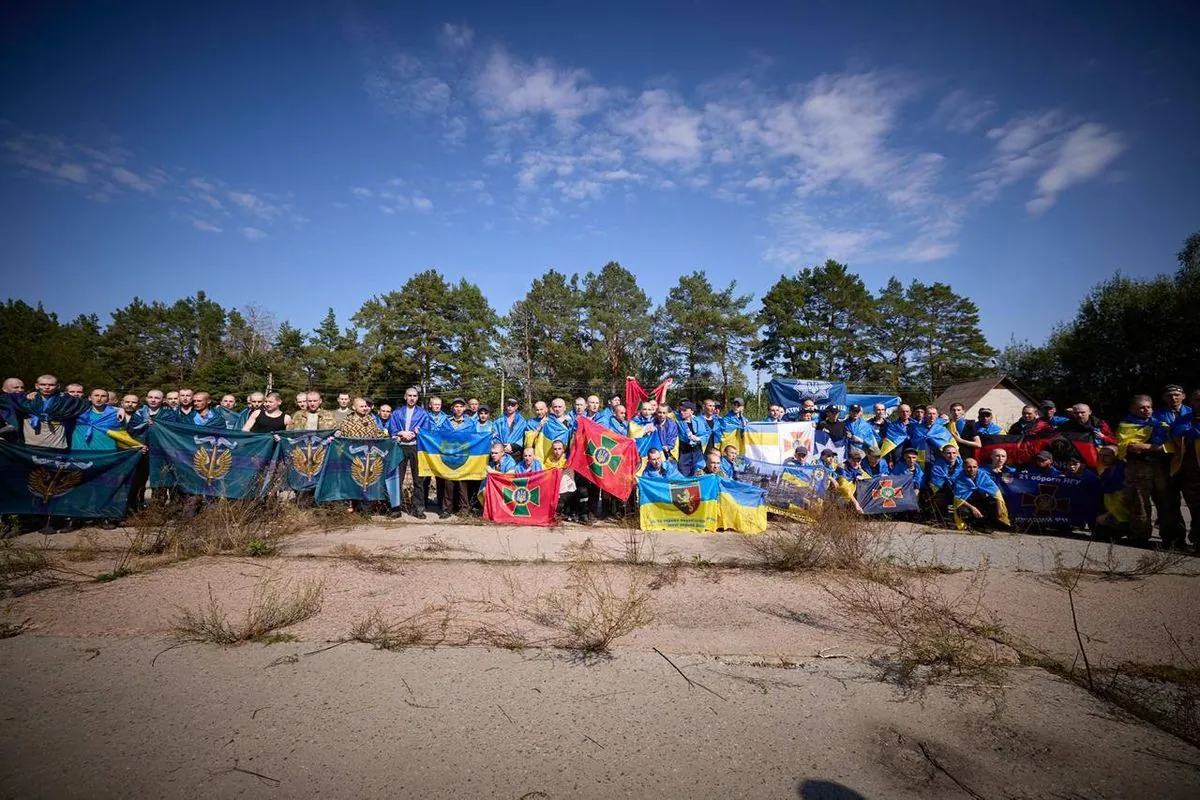 Ukraine Secures Release of 160 Servicemen from Russian Captivity