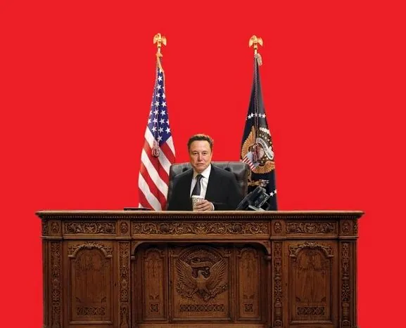 Time magazine features Elon Musk on the cover in the US presidential chair  | УНН