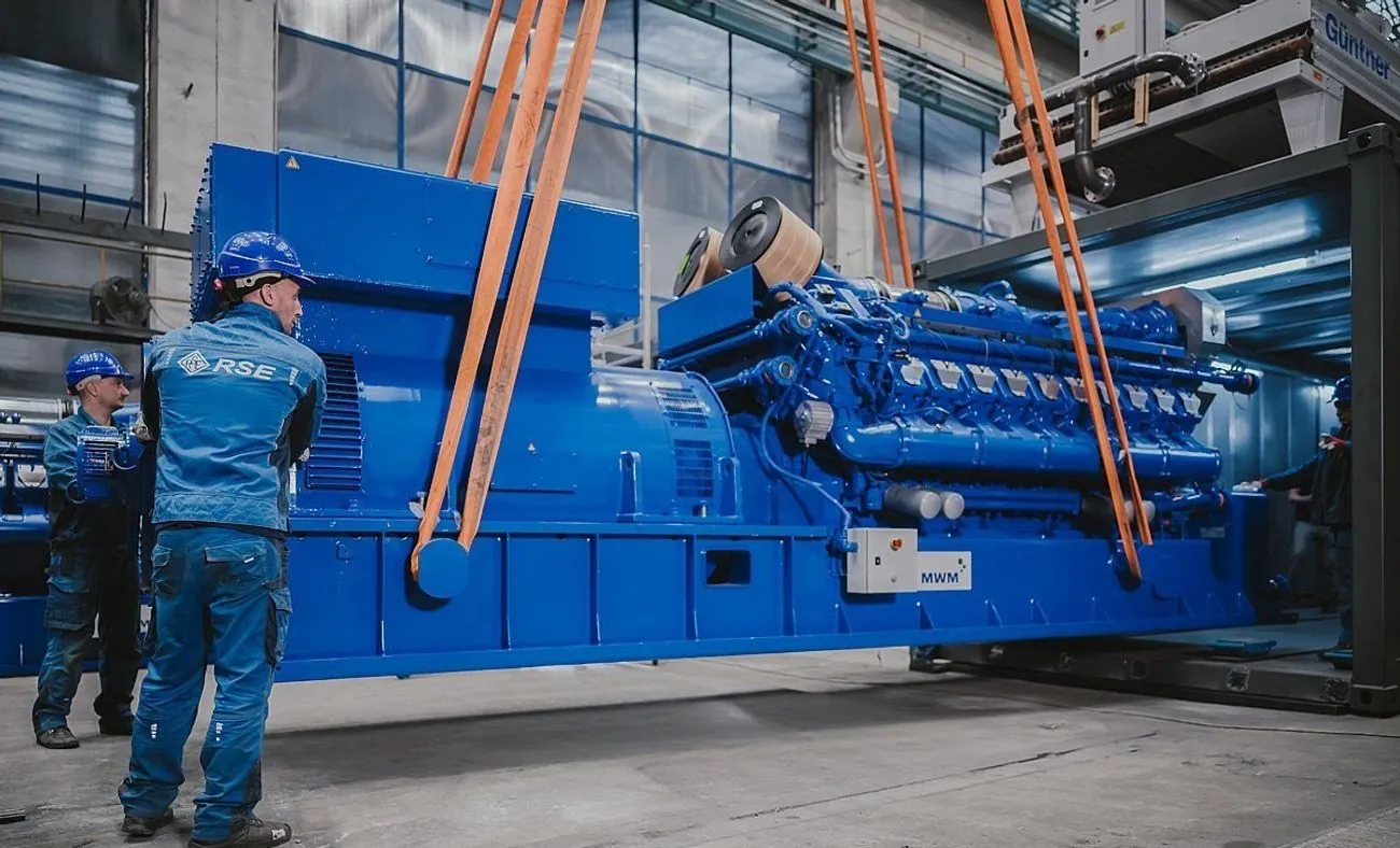   Газопоршневий двигун німецького виробника MWM  