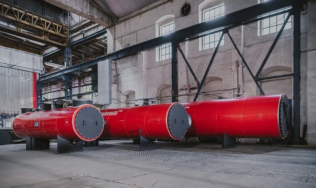   Власне виробництво парових та водогрійних котлів утилізаторів TM Prumyslovesta  