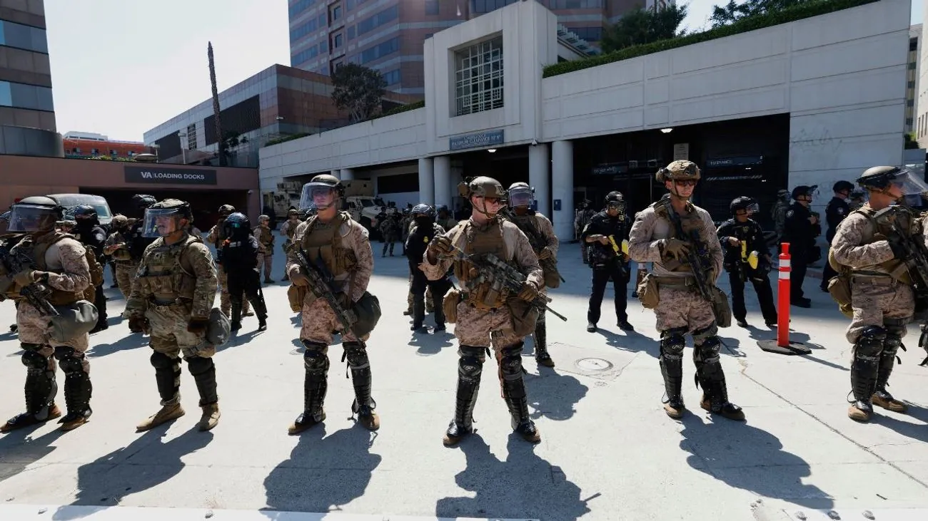 Pentagon je umaknil marince iz Los Angelesa po stabilizaciji razmer