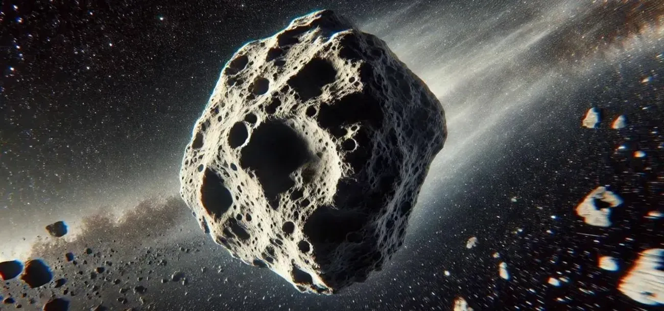Simulation of lunar impact